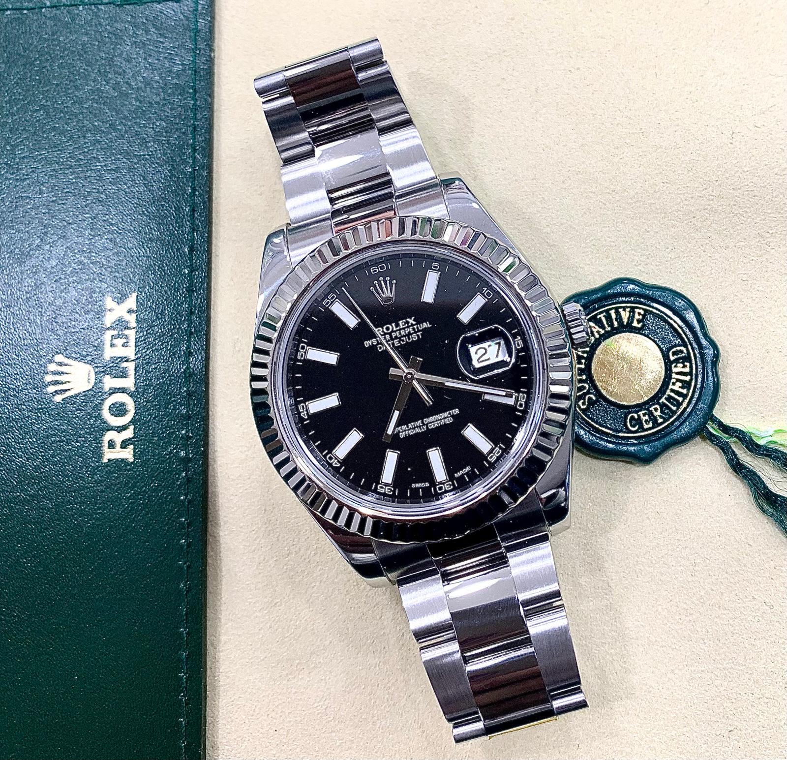 Rolex DATEJUST Nero 41mm 